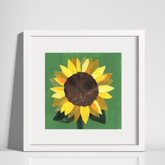 Sunflower 8x8 Print